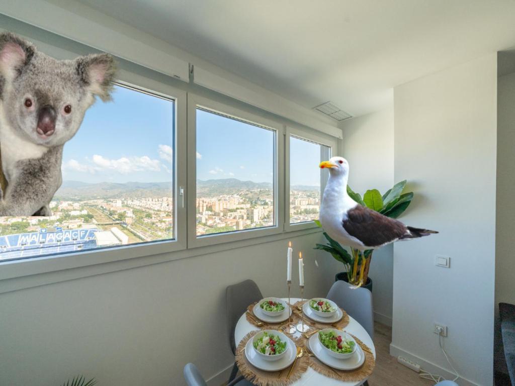 Appartement Xpce Urban 4 Malaga Skyline - Free Parking Extérieur photo